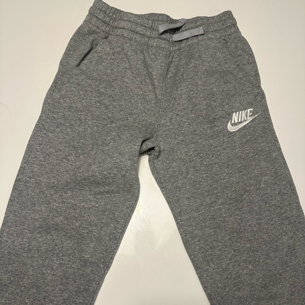 Nike Kids Heather Gray Sweatpants